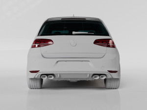 VW GOLF R MK7 2014 3D-Modell