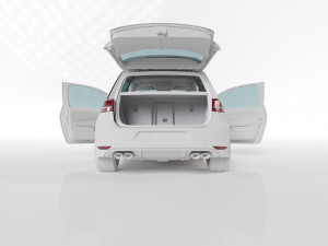 VW GOLF R MK7 2014 3D-Modell