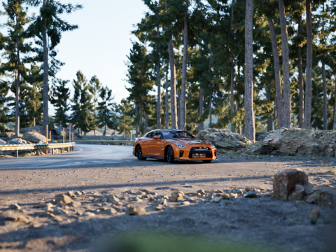 NISSAN GT-R 2018 Modelo 3D
