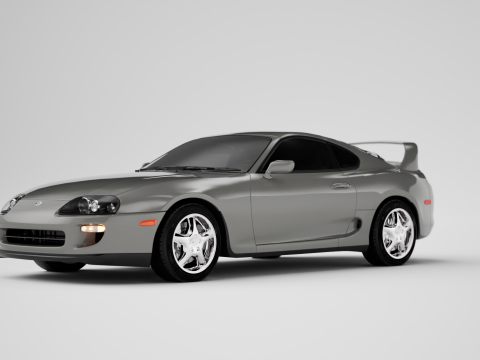 Toyota Supra 1998 3D Model