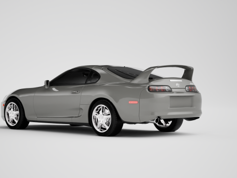 Toyota Supra 1998 3D Model