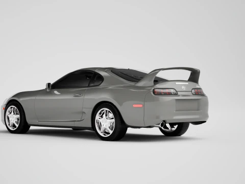 Toyota Supra 1998 3D Model