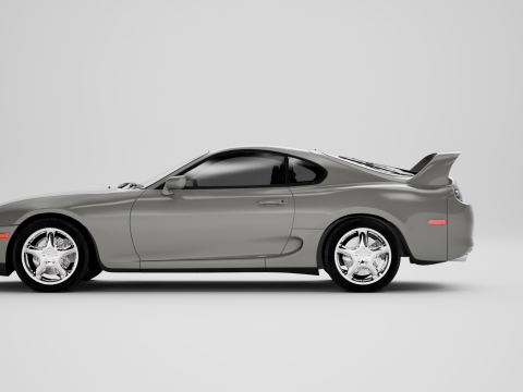 Toyota Supra 1998 3D Model