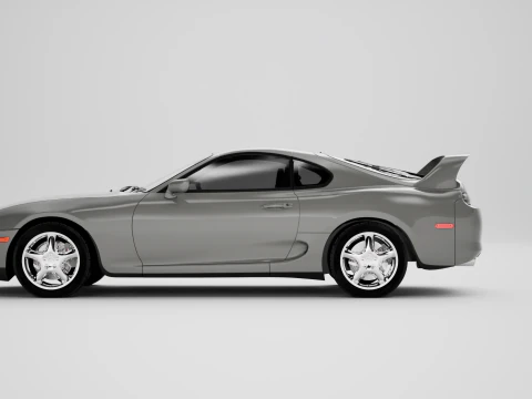 Toyota Supra 1998 3D Model