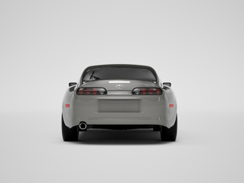 Toyota Supra 1998 3D Model