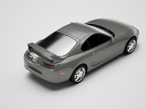 Toyota Supra 1998 3D Model