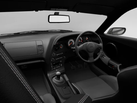 Toyota Supra 1998 3D Model