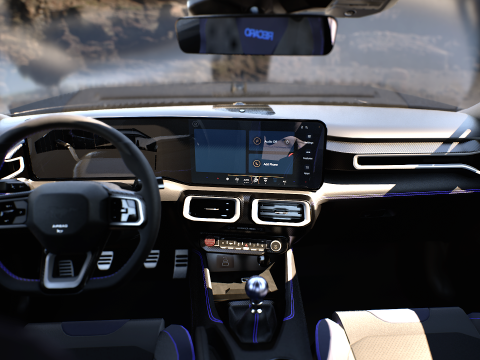 2024 MUSTANG DARK HORSE 3D Модель