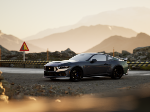 2024 MUSTANG DARK HORSE 3D Модель