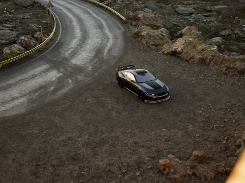2024 MUSTANG DARK HORSE 3D Модель