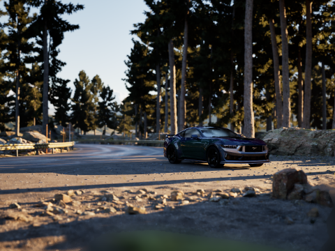 2024 MUSTANG DARK HORSE 3D Модель