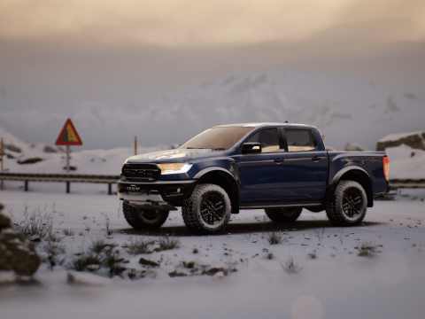 2019 RANGER RAPTOR 3D Model