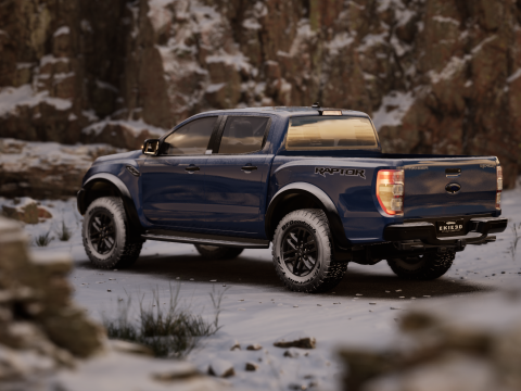2019 RANGER RAPTOR 3D Model