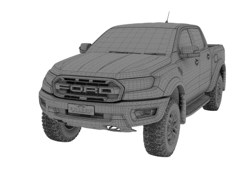 2019 RANGER RAPTOR 3D Model