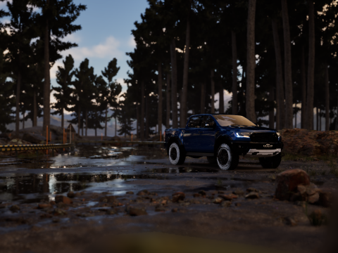 2019 RANGER RAPTOR 3D Model
