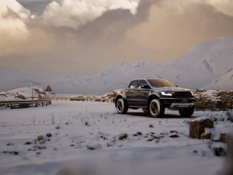 2019 RANGER RAPTOR 3D Model
