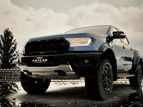 2019 RANGER RAPTOR 3D Model