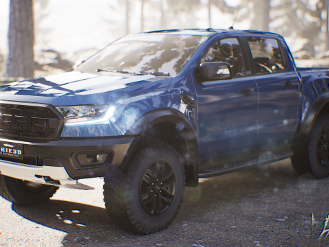 2019 RANGER RAPTOR 3D Model