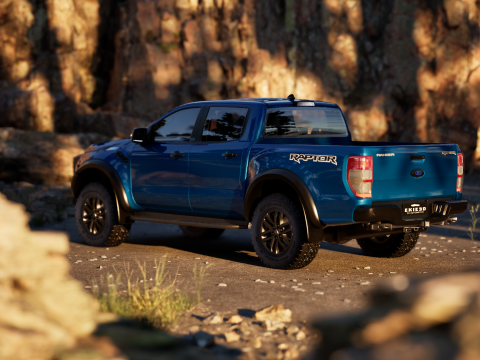 2019 RANGER RAPTOR 3D Model
