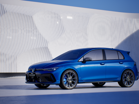 2025 VW GOLF R MK 8 5 3D 模型