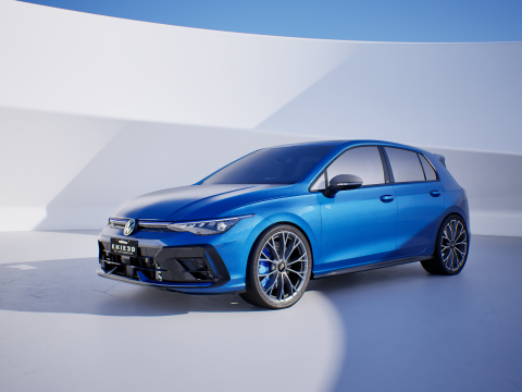 2025 VW GOLF R MK 8 5 3D 模型