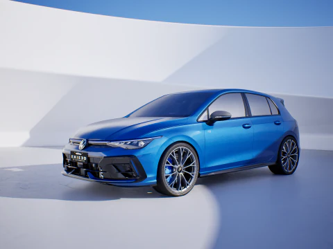 2025 VW GOLF R MK 8 5 3D Model
