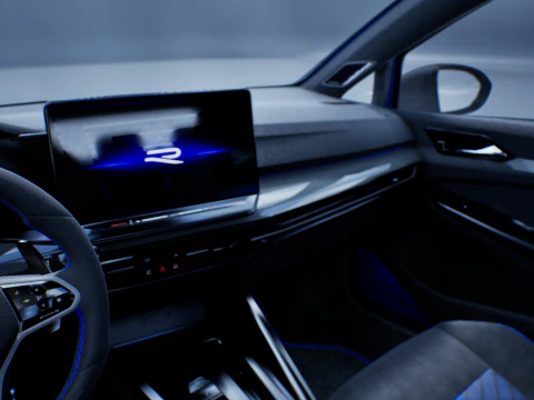 2025 VW GOLF R MK 8 5 3D Model