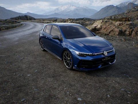 2025 VW GOLF R MK 8 5 3D Model