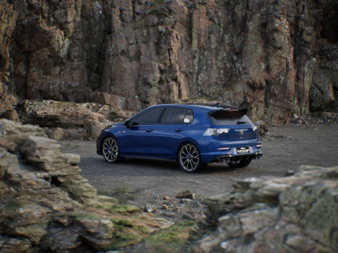 2025 VW GOLF R MK 8 5 3D 模型