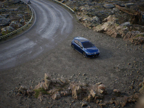 2025 VW GOLF R MK 8 5 3D Model