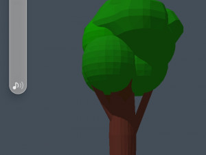 Trees low poly 3D Model