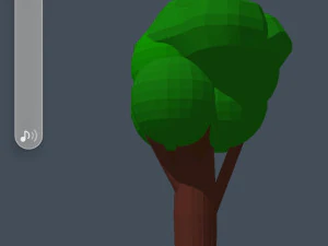 Дерева низькому поле 3D Модель