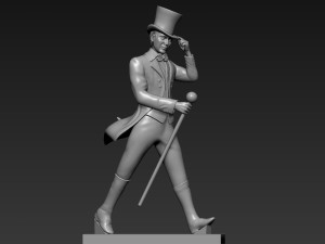 Johnnie walker 3D Принт Модель