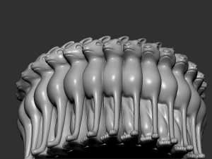 Unik plant pot 3D Print Model