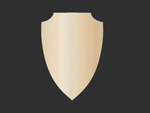 Medical symbol shield 3D Print Model