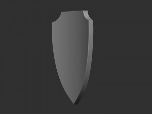 Medical symbol shield 3D Print Model