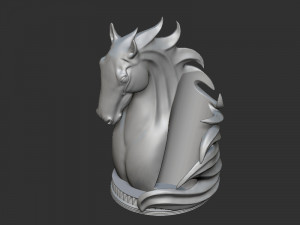 Wine Holding Horse 3D Принт Модель