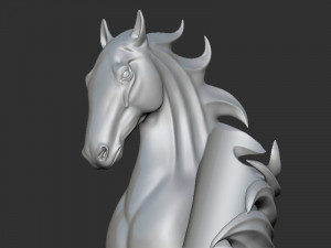 Wine Holding Horse 3D Принт Модель