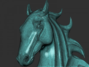 Wine Holding Horse 3D Принт Модель