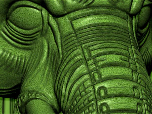 Wine Holder Elephant head 3D Print Model