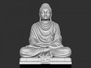 Mahaveer Buddha 3D 打印模型