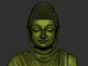 Mahaveer Buddha 3D Print Model
