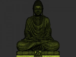 Mahaveer Buddha 3D Print Model