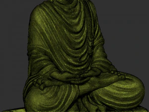 Mahaveer Buddha 3D Print Model
