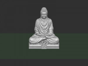 Mahaveer Buddha 3D 打印模型