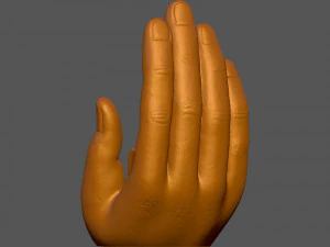 Buddha On Hand 3D Print Model