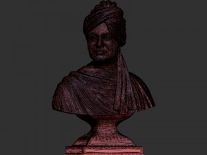 Swami Vivekanand Bust Modelo de Impressão 3D