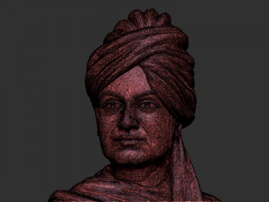 Swami Vivekanand Bust 3D Print Model