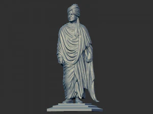 Swami Vivekanand pose 3D Print Model