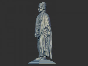 Swami Vivekanand pose 3D Print Model